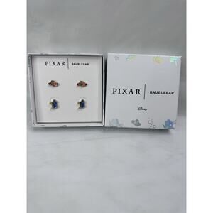 New Baublebar 2 Pairs Stud Earrings Disney Pixar Finding Nemo & Dory